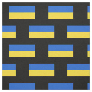 Tissu Drapeau de l'Ukraine