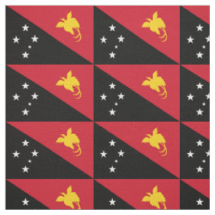 Tissu Drapeau de Papouasie-Nouvelle-Guinée