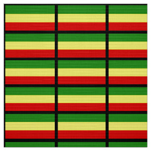 Tissu Drapeau de Rastafarian