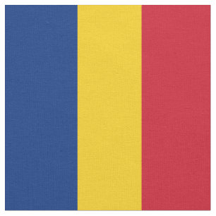 Tissu Drapeau de Roumanie