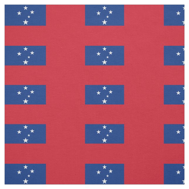 Tissu Drapeau de Samoa (Échantillon)