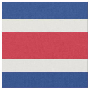 Tissu Drapeau du Costa Rica
