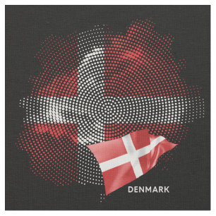 Tissu Drapeau du Danemark