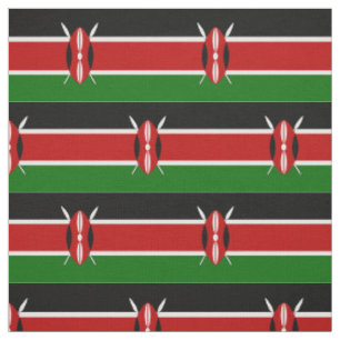 Tissu Drapeau du Kenya
