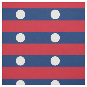 Tissu Drapeau du Laos