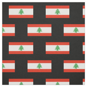 Tissu Drapeau du Liban