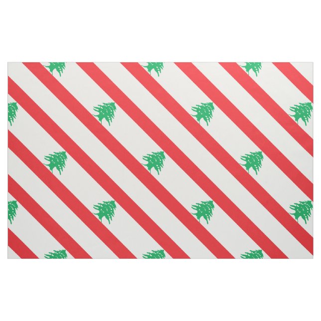 Tissu Drapeau du Liban (Yard)