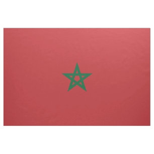 Tissu Drapeau du Maroc