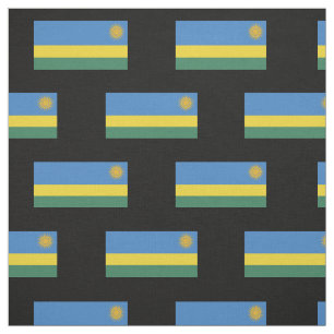Tissu Drapeau du Rwanda