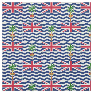 Tissu Drapeau du Territoire britannique de l'océan Indie