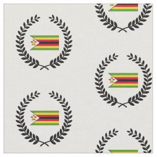 Tissu Drapeau du Zimbabwe