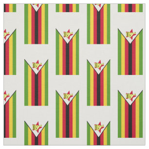 Tissu Drapeau du Zimbabwe