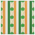 Drapeau irlandais/Orange, shamrock, bande de harpe