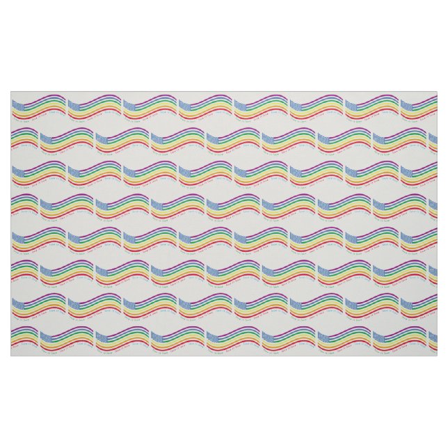 Tissu Drapeau LGBT (Fat Quarter)