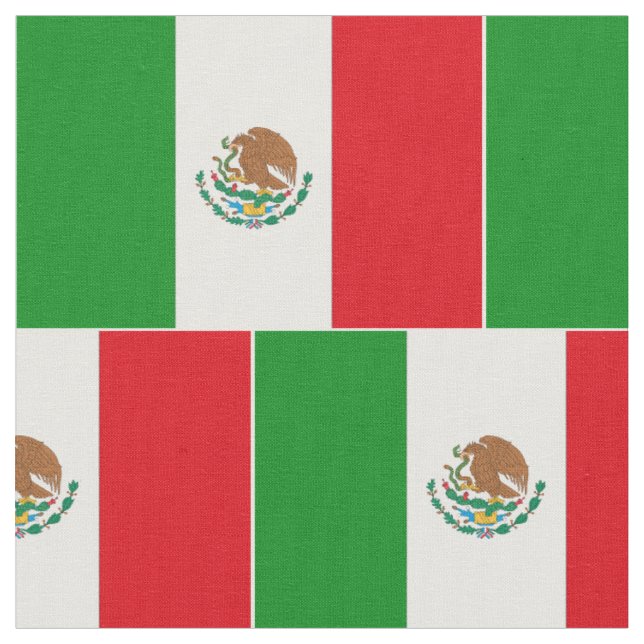 Tissu Drapeau mexicain (Fermer)