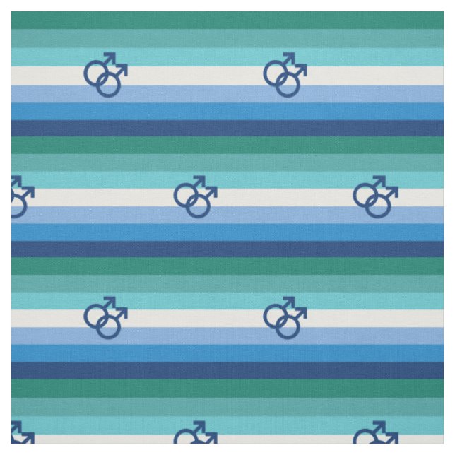 Tissu Drapeau MLM Gay Male Pride (Échantillon)
