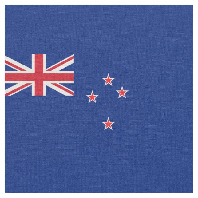 Tissu Drapeau néo-zélandais (Fermer)
