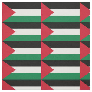 Tissu Drapeau patriotique de la Palestine