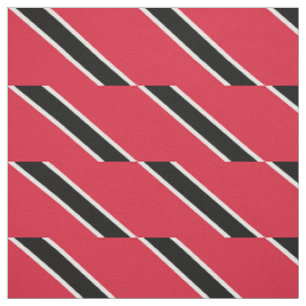Tissu Drapeau patriotique de Trinité-et-Tobago