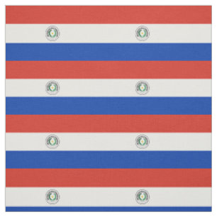Tissu Drapeau patriotique du Paraguay
