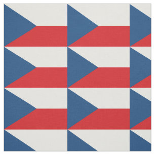 Tissu Drapeau République tchèque