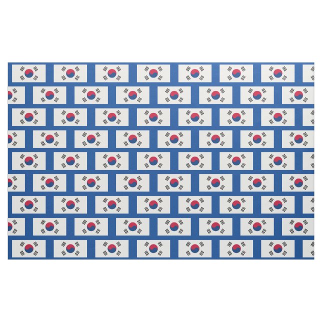 Tissu Drapeau sud-coréen (Fat Quarter)