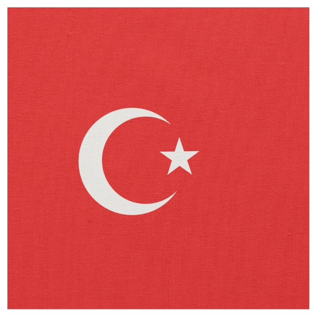 Tissu Drapeau turc (Fermer)