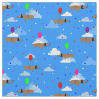 drôles chiens ballons dachshund nuages