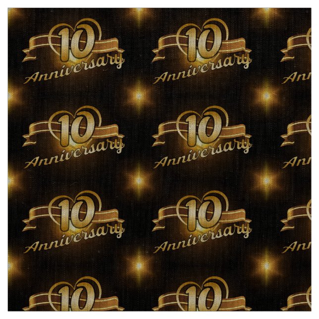 tissu du 10e anniversaire ! (Échantillon)