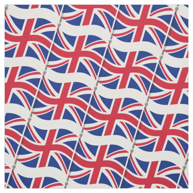 Tissu du drapeau Union Jack (Échantillon)