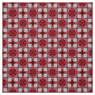 Tissu d'Upholstery motif de croix rouge
