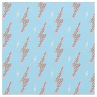 Tissu Éclair à point rose