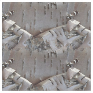 Tissu Écorce de bouleau frisé Arbre rustique