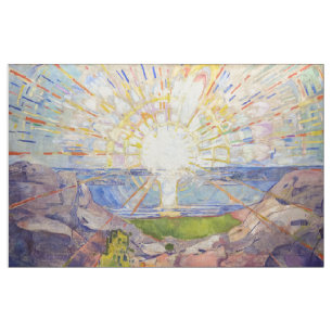 Tissu Edvard Munch - Le Soleil 1911