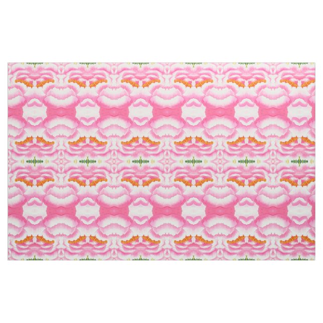 Tissu Élégant Boho Pink Tie Dye Motif (Fat Quarter)