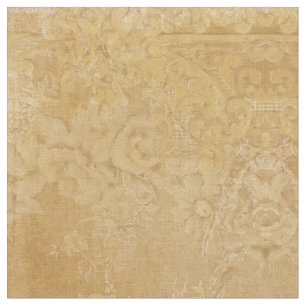 Tissu Elégant Fond d'écran Vintage Floral Or Français