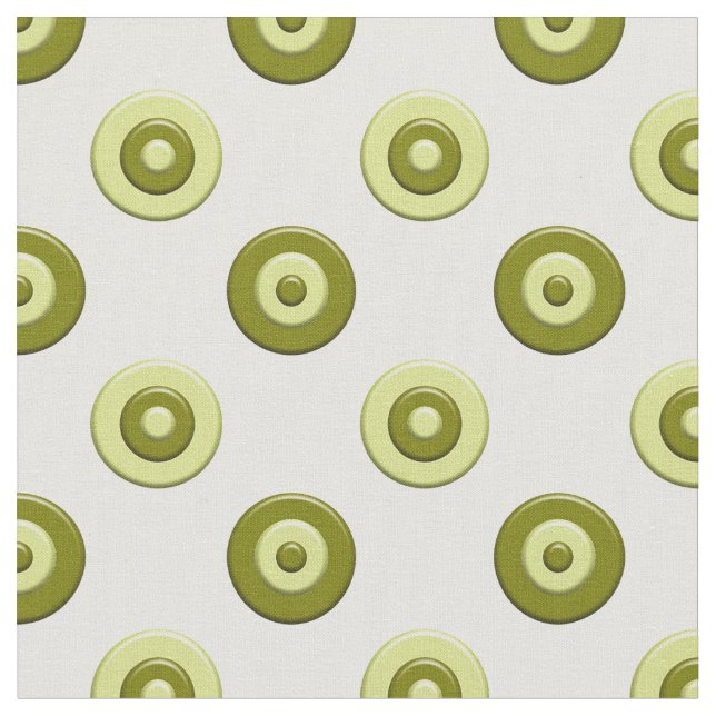 Tissu Élément vert à pois (Fermer)