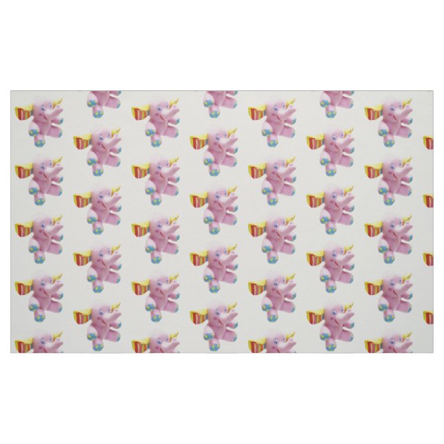 Tissu Éléphant bébé drôle (Fat Quarter)