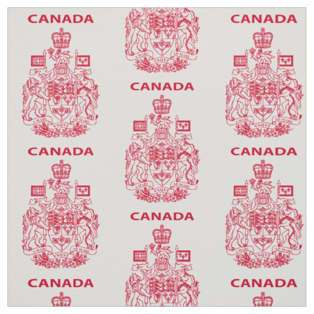Tissu emblème national du Canada (Échantillon)