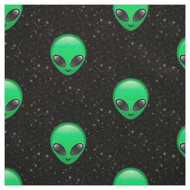 tissu emojis alien (Échantillon)