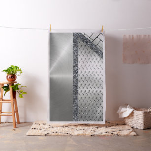 Tissu en briques d'argent