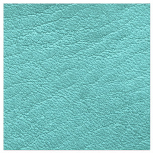 Tissu en cuir turquoise Faux