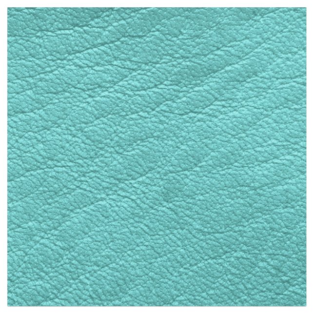 Tissu en cuir turquoise Faux (Fermer)