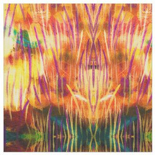 Tissu en laiton d'aspect Abstrait
