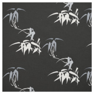 Tissu Encre chinoise Sumi de croquis en bambou d'accent