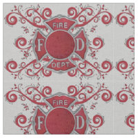 Tissu épanoui de corps de sapeurs-pompiers
