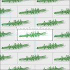 Équipe de sports nautiques Green Rowing Rowers