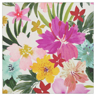 Tissu ESCAPISME Flore tropicale