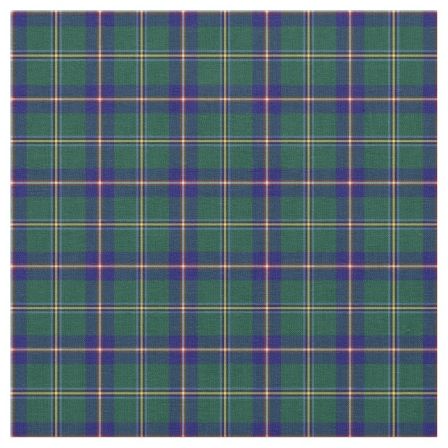 Tissu État de tartan de Washington (Fermer)