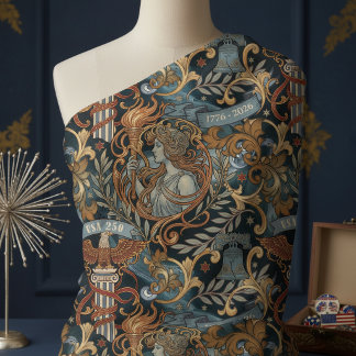 Tissu États-Unis 250 Liberty motif Art Nouveau ID1302